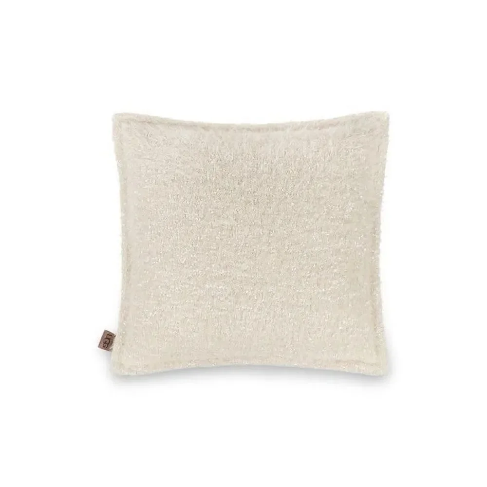 UGG $98 Stilson Knitted Accent Pillow Snow 20x20 Cream Home Decor NEW